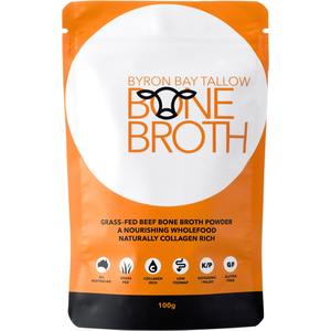 Byron Bay Tallow - Grass Fed Beef Bone Broth Powder - 100g