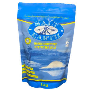Food Drinks: Salt Of The Earth Celtic Sea Salt - Fine 650g