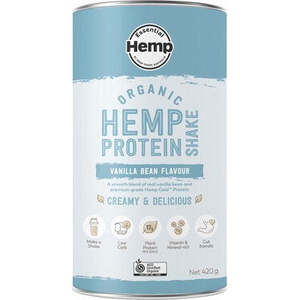 Hemp Foods Australia Essential Hemp Protein Powder - Vanilla (420g)