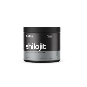 Switch Nutrition -Organic Shilajit 8:1 - 60 Capsules