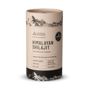 Drinks Mushroom: Evolution Botanicals - Himalayan Shilajit 120 Capsules