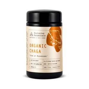 Drinks Mushroom: Evolution Botanicals -Organic Chaga King Of Mushrooms - (80g)
