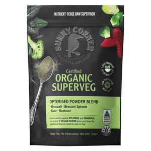 Drinks Smoothies: Sunny Corner - Certified Organic Powder Blend - Superveg (150g)