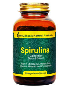 Biogenesis Natural Australia Spirulina - 300 Tablets BEST BEFORE 06/2025