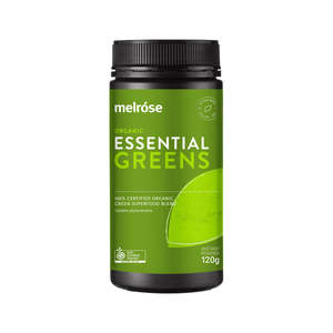 Drinks Greens Powders: Melrose - Organic Essential Greens (120g)