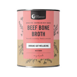 Snacks And Pantry Stocks And Broths: Nutra Organics - Bone Broth - Beef - Miso Ramen (125g) NEW SIZE