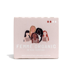 Femme Organic - Tampons - Mini (18 pieces)