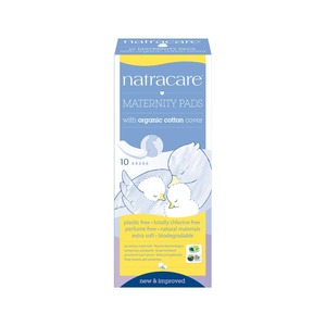 Personal And Sexual Health Pads And Liners: Natracare - Maternity Pads (10 Pack)