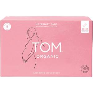 TOM Organic - Organic Cotton Pads - Maternity (8 Pack)