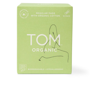 TOM Organic - Organic Cotton Pads - Regular (10 Pack)