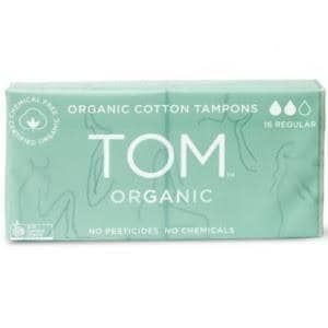 TOM Organic - Organic Cotton Tampons - Regular (16 pack)