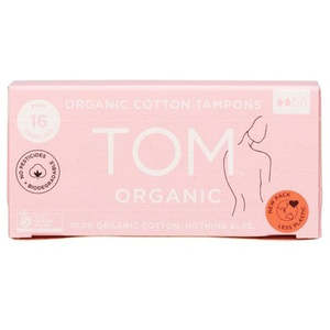 TOM - Organic Cotton Tampons - Mini (16 pack)