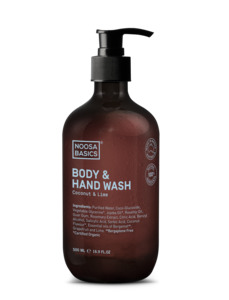 Noosa Basics - Body and Hand Wash -Coconut & Lime (500ml) )