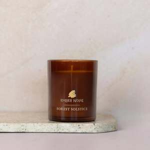 Homewares Candles: Ember Noir - Forest Solstice - Eucalyptus, Lemon, Peppermint & Pine Soy Candle