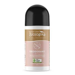 Biologika - Deodorant - Fragrance Free (70ml) (NEW PACKAGING AND FORMULA)