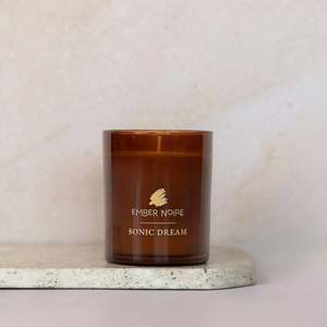Homewares Candles: Ember Noir - Sonic Dream Lavender, Bergamot, Ylang Ylang, Eucalyptus & Cedarwood Soy Candle