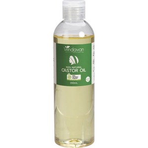 Certified Organic Hair: Vrindavan - Castor Oil - Certified Organic (250ml)