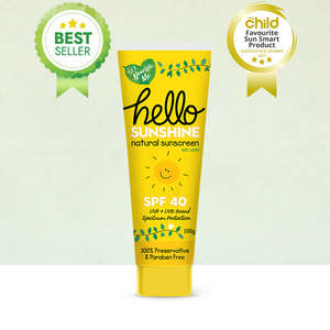Certified Organic Wellness: 123 Nourish Me Hello Sunshine SPF 40 Sunscreen - 100g