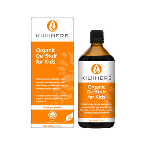 Certified Organic Wellness: Kiwiherb - De-Stuff for Kids (200ml)