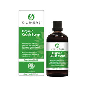 Certified Organic Wellness: Kiwiherb - Herbal Cough Syrup (100ml)