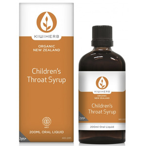 Kiwiherb - Children's Throat Syrup (100ml)