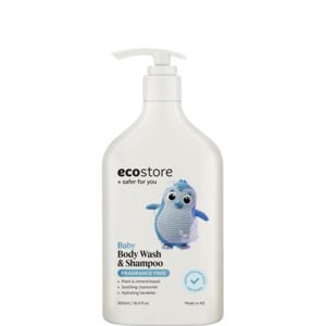 Kids And Baby: Ecostore Baby Foaming Body Wash & Shampoo - Fragrance Free (500ml)