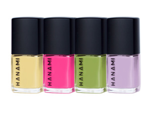 Hanami - TEN FREE Nail Polish Mini Collection - Kokomo (4 x 9ml)