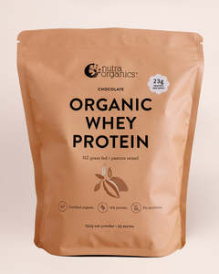 Nutra Organics Organic Whey Protein - Chocolate 750g