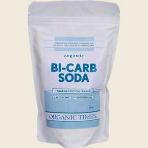 Aussie Brands: Organic Times Bi Carb Soda - Pharmaceutical Grade 500g