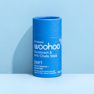 Woohoo Body - Eco Tube Deodorant & Anti Chafe Stick - Drift (60g)