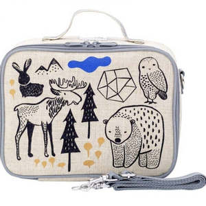 SoYoung - Raw Linen Insulated Lunch Box - Wee Gallery Nordic