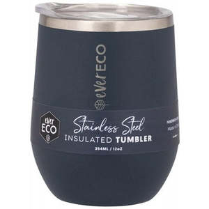 Drinkware Tumblers: Ever Eco - Insulated Tumbler - Navy (354ml)