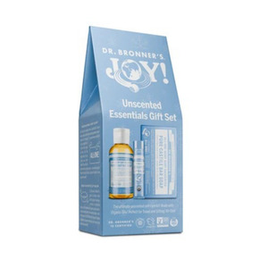 Gifts For Her: Dr Bronners Joy Unscented Essentials Gift Set