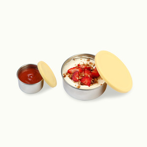 Ever Eco - Leakproof Snack Pods - Set of 2 - Buttercup