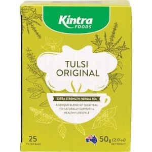 Kintra: Kintra Foods - Tulsi Tea - Original (25 tea bags)
