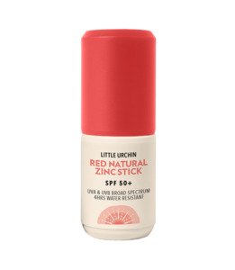 Little Urchin - Natural Red Coloured Zinc Stick SPF 50 - 14g