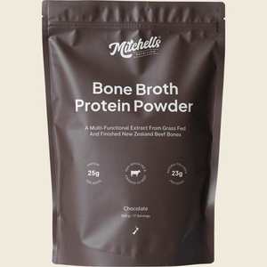 Mitchells Nutrition Bone Broth Protein Powder-Chocolate 500g