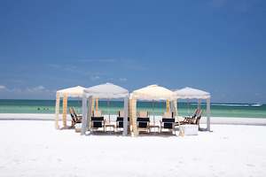 Furniture: Business and Pleasure Cabana Antique White