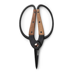 Garden Tools: Barebones Scissors Walnut Small