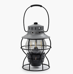 Lanterns: Barebones Railroad Lantern Slate Grey