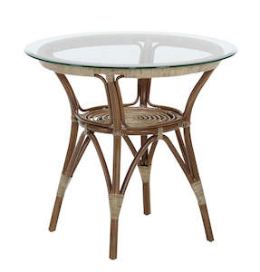 Sika Design: SIKA Original Side Table Antique/Glass D60cm (2pcs)