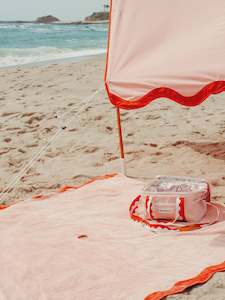 Business and Pleasure Beach Blanket Rivie Pink