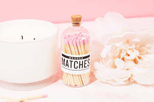Lighting: Wooden Matches Pink
