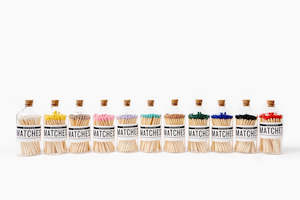 Wooden Matches Purple