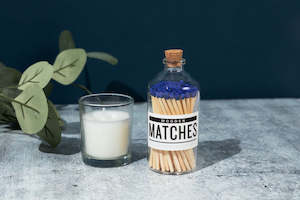 Lighting: Wooden Matches Electric Blue