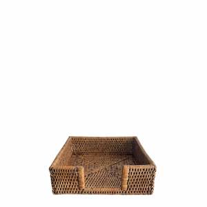 Tabletop: Rattan Napkin Holder