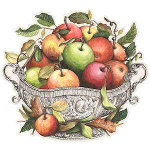 Hester & Cook Placemat Heirloom Apple Arrangement