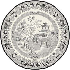 Tabletop: Hester & Cook Placemat Burleigh Regal Peacock