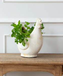 Cookware: Rooster Flower Pot