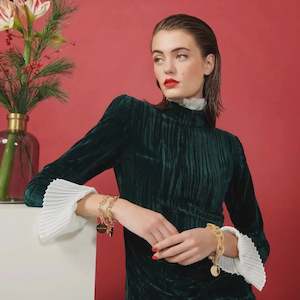 Vanessa Baroni - Polo Bracelet Gold